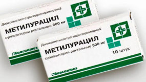 Как использовать ректальные суппозитории с метилурацилом при геморрое